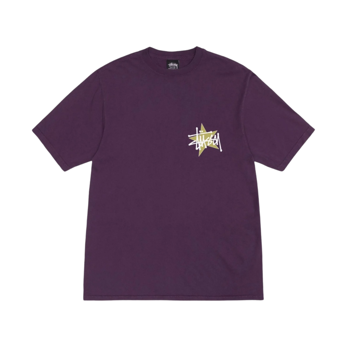 스투시 스타 피그먼트 다이드 티셔츠 퍼플(Stussy Star Pigment Dyed T-Shirt Purple) - 2