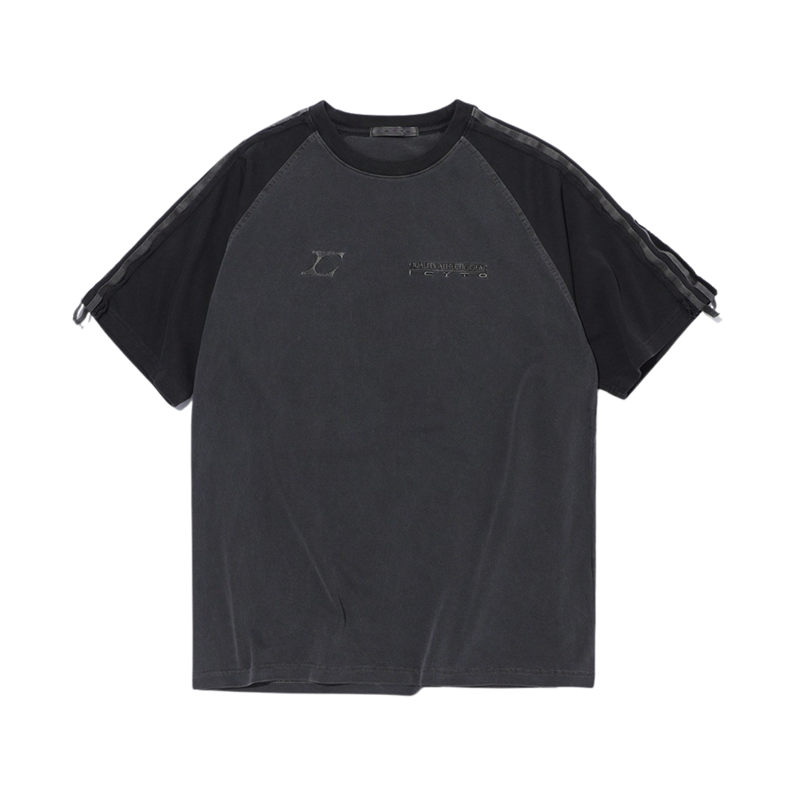IC232TSR02DG Icyto Raglan T-Shirt Dark Grey