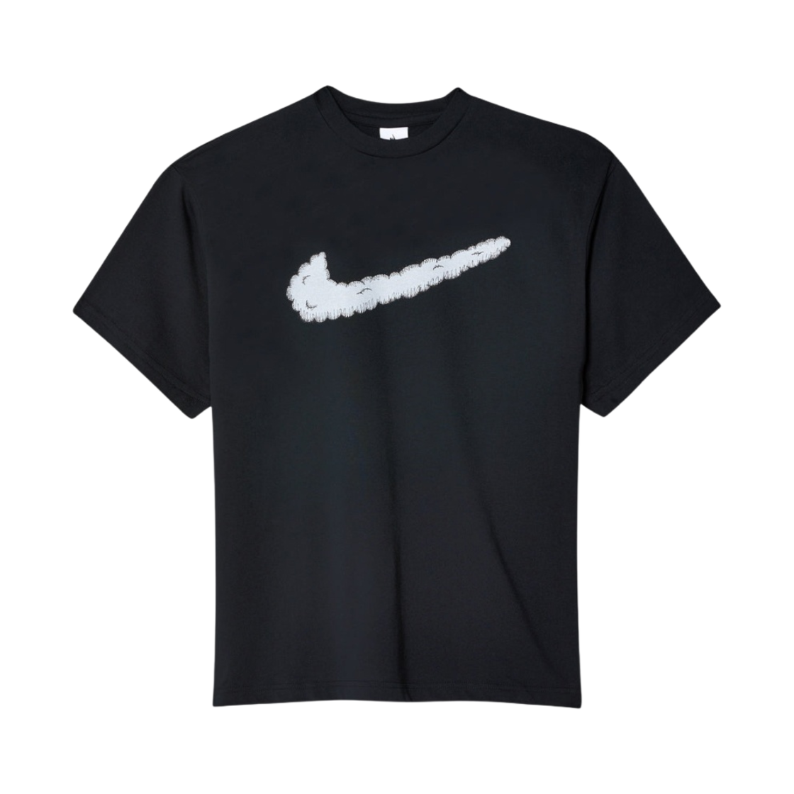 - Nike x Kaws x Sky High Farm Workwear Swoosh T-Shirt Black