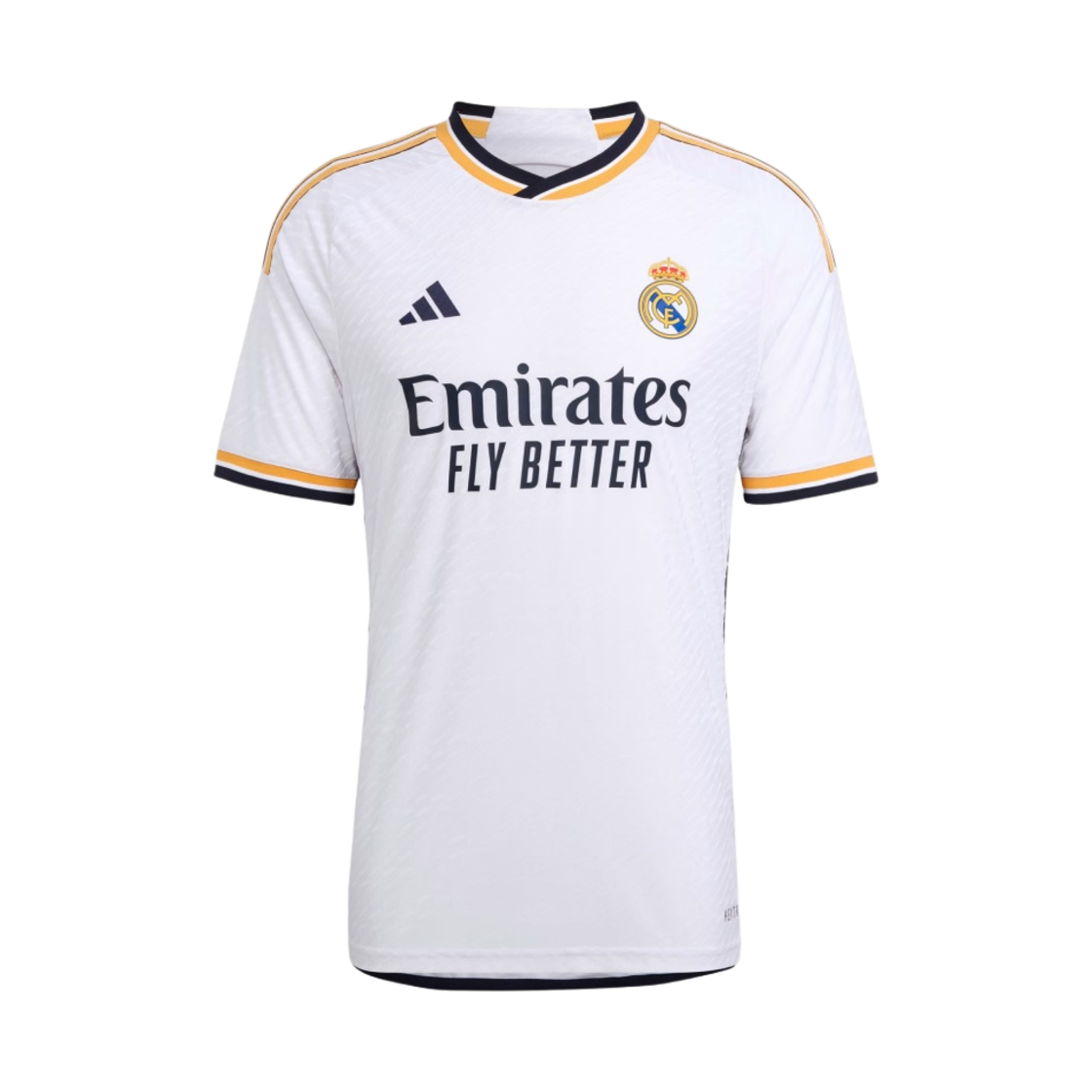 아디다스 레알 마드리드 2023/24 홈 어센틱 저지 화이트 - KR 사이즈 (논 마킹 버전)(Adidas Real Madrid 2023/24 Home Authentic Jersey White - KR Sizing (Non Marking Ver.))