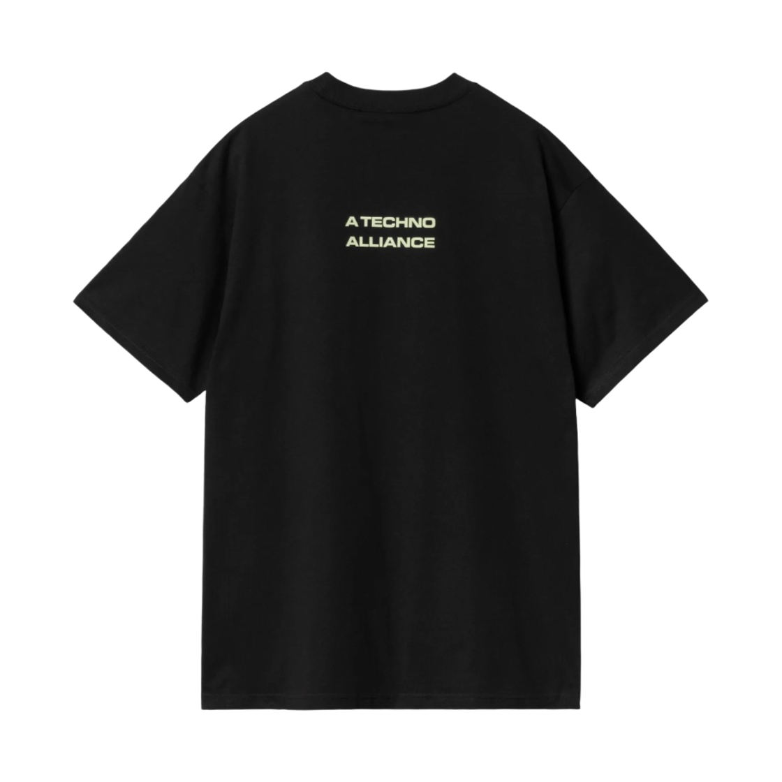 칼하트 WIP x 트레조 테크노 얼라이언스 티셔츠 블랙 글로우 그린(Carhartt WIP x Tresor Techno Alliance T-Shirt Black Glow Green) - 2