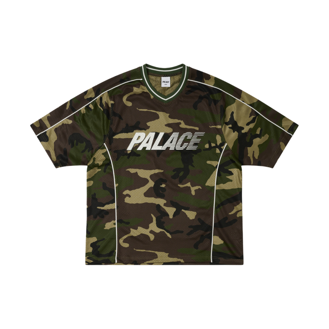 팔라스 메쉬 스트라이프 저지 블랙 - 24FW | Palace | KREAM