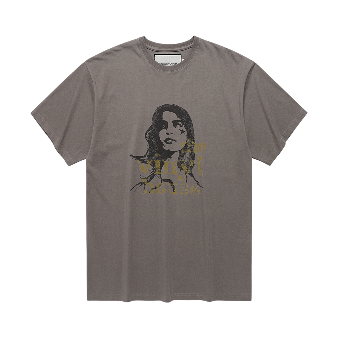 더바이닐하우스 빈티지 여성 티셔츠 모카