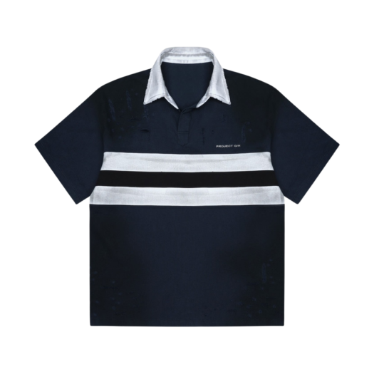 프로젝트 G/R 폴로 패러디 셔츠 네이비 | PROJECT G/R | KREAM