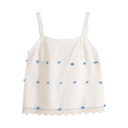 (W) Bode Sapphire Bouquet Top Multicolor