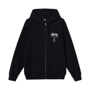 Stussy DSM World Tour Zip Hoodie Black 2021
