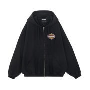 Project G/R x Insane Garage Bat Zip Hoodie Black