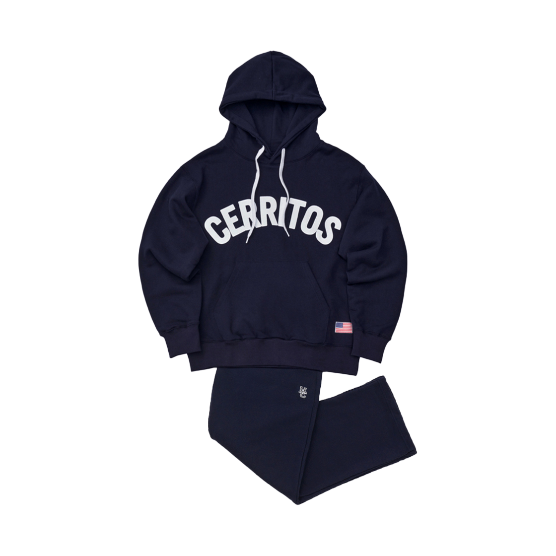 CRBTM1211U0_NV Hotel Cerritos Cerritos Hoody Wide Set-Up Navy