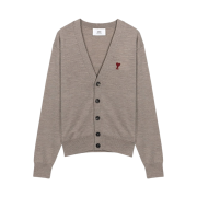 AMI de Coeur Wool Cardigan Champagne