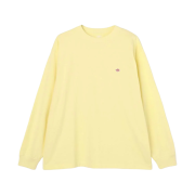 Danton Plain Long Sleeve T-Shirt Lemon