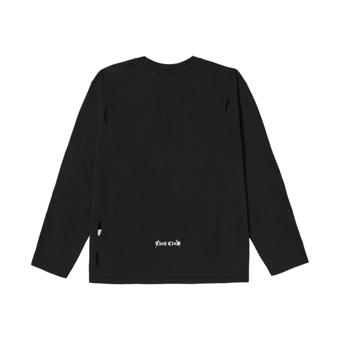 ★韓国の人気★【THUG CLUB】★Cross T Long Sleev.e★ 떠그 클럽 크로스 T 롱슬리브 블랙 | Thug Club | KREAM