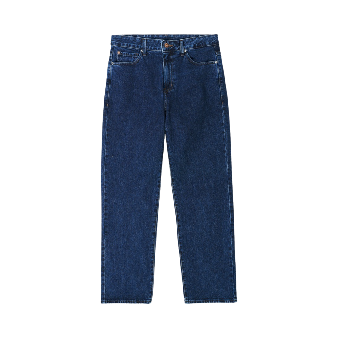 4F19PT50 RYUL+WAI: Denim Basic Wide Pants Dark Blue
