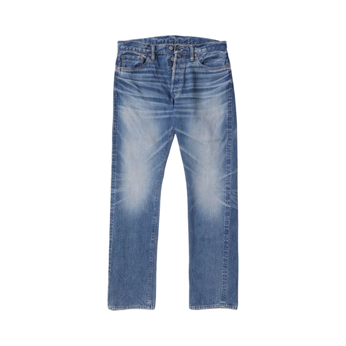 슈가 케인 12온즈 데님 1947 에이지드 모델 타입-III 슬림 핏 다크 블루(Sugar Cane 12 oz. Denim 1947 Aged Model Type-III Slim Fit Dark Blue)