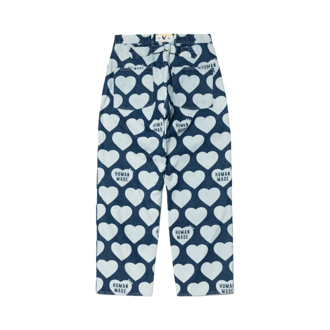 휴먼 메이드 하트 배기 데님 팬츠 인디고(Human Made Heart Baggy Denim Pants Indigo) - 2
