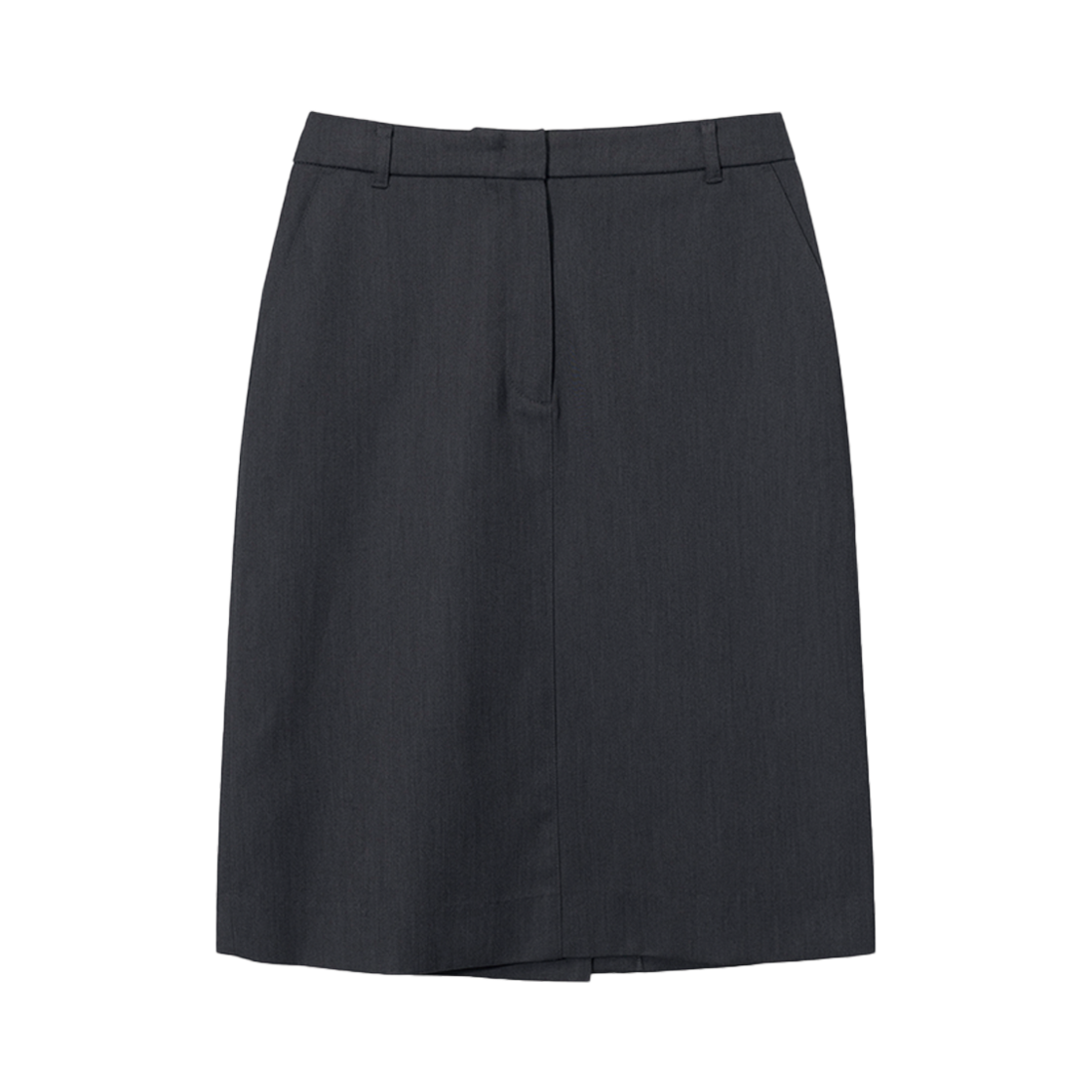 던스트 90S 미디 스커트 차콜 그레이(Dunst 90S Midi Skirt Charcoal Grey)