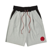 [KREAM 단독] N ARCHIVE 90'S Basketball Detail Heavy Weight Cotton Jersy Shorts Gray