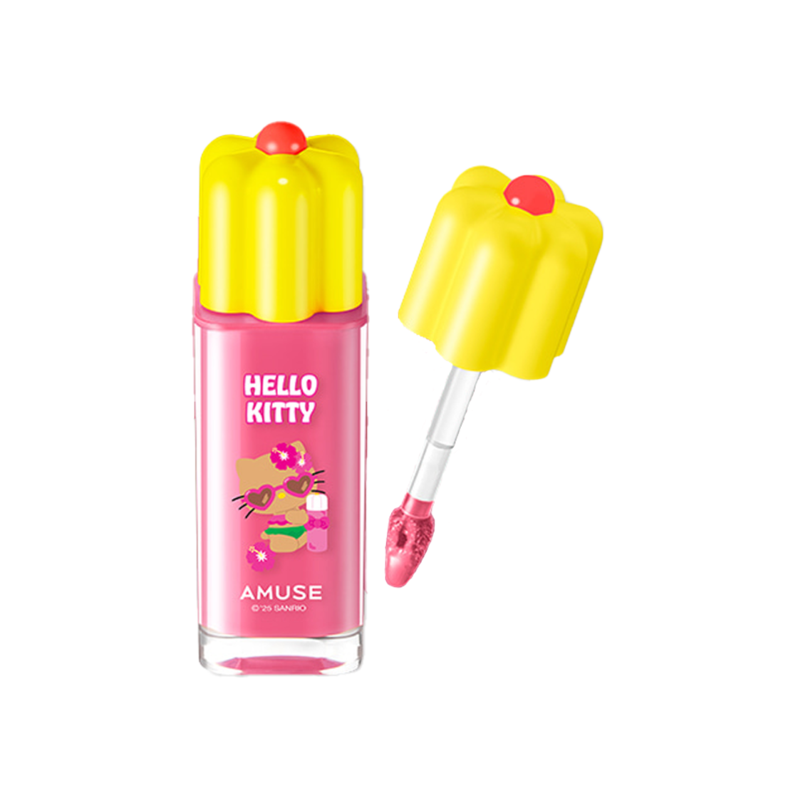 어뮤즈 x 헬로 키티 듀 틴트 07 로즈 번(Amuse x Hello Kitty Dew Tint 07 Rose Burn)