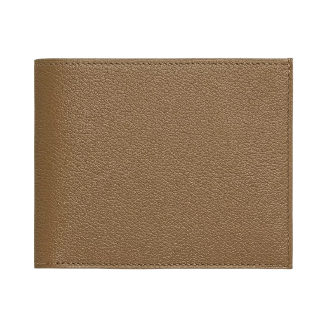 H085791CAAB Hermes Citizen Twill Compact Card Holder Evercolor & Alezan Jaune Milton