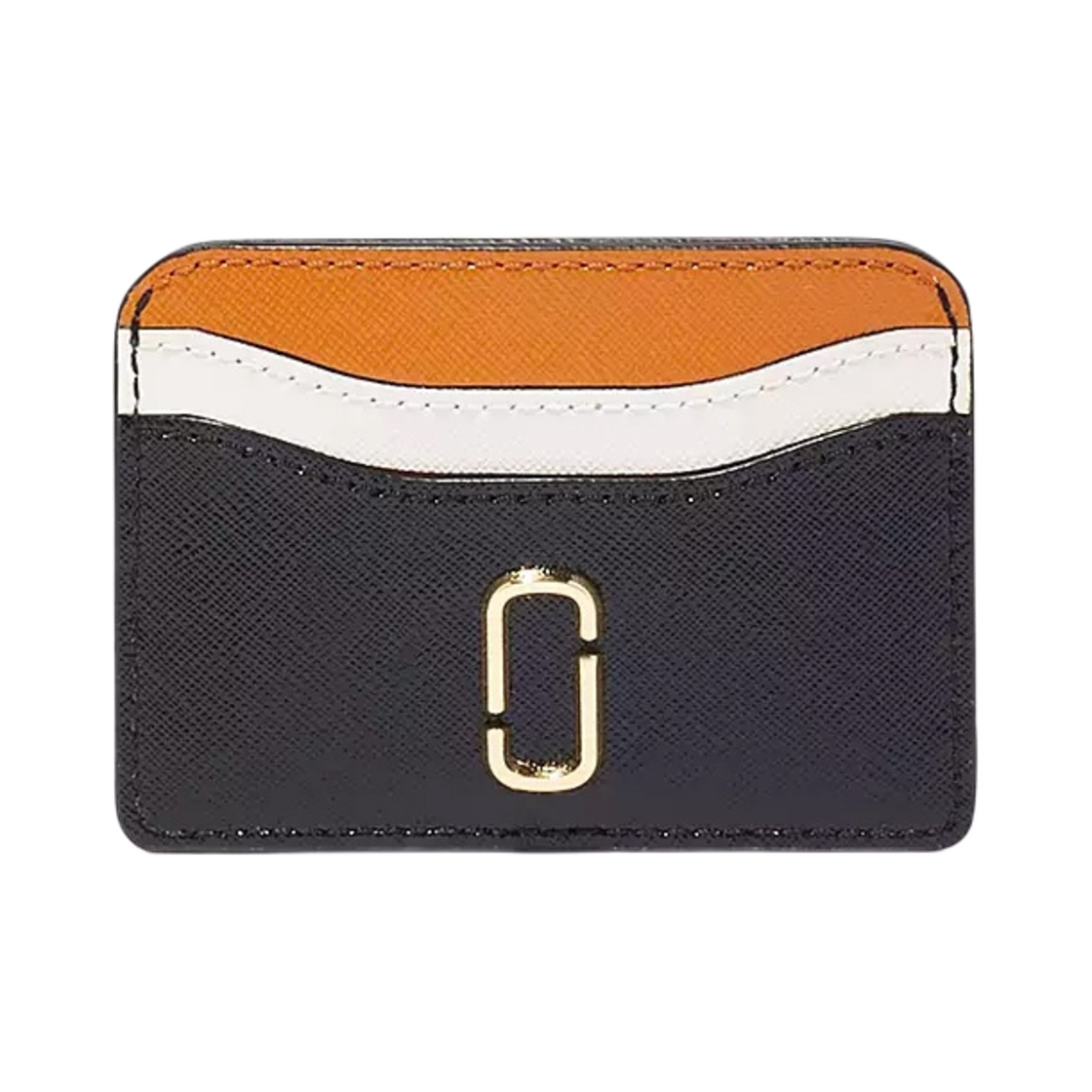 S144L01FA21-012 Marc Jacobs The Snapshot Card Case Black Honey Ginger Multi