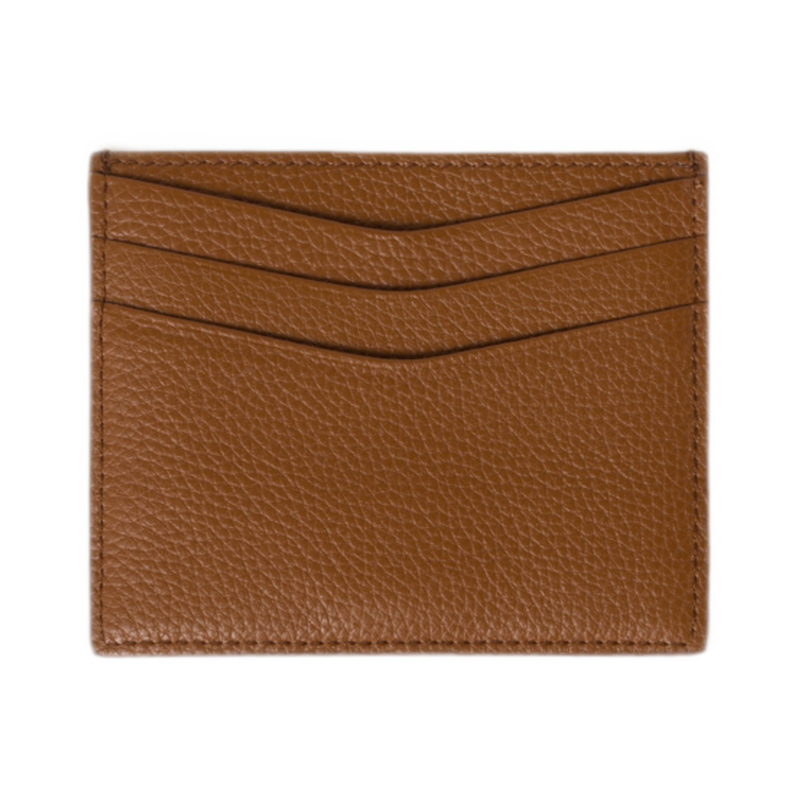 미우 미우 레더 카드 홀더 꼬냑(Miu Miu Leather Card Holder Cognac) - 2
