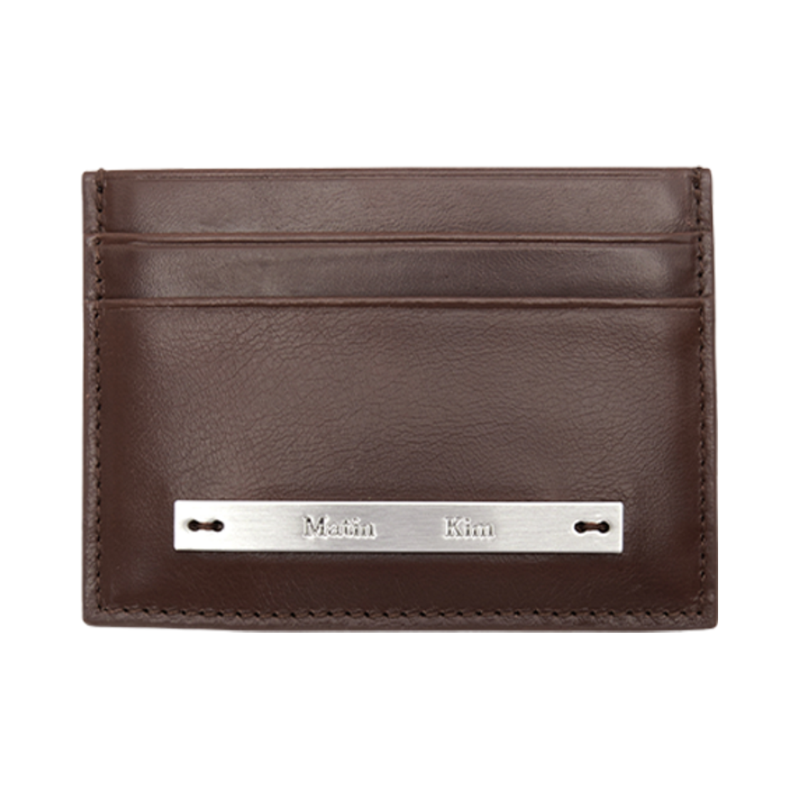 마뗑킴 빈티지 카드 지갑 브라운(Matin Kim Vintage Card Wallet Brown)