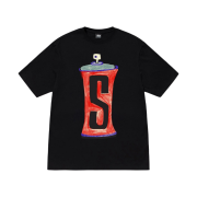 Stussy Spray Can T-Shirt Black