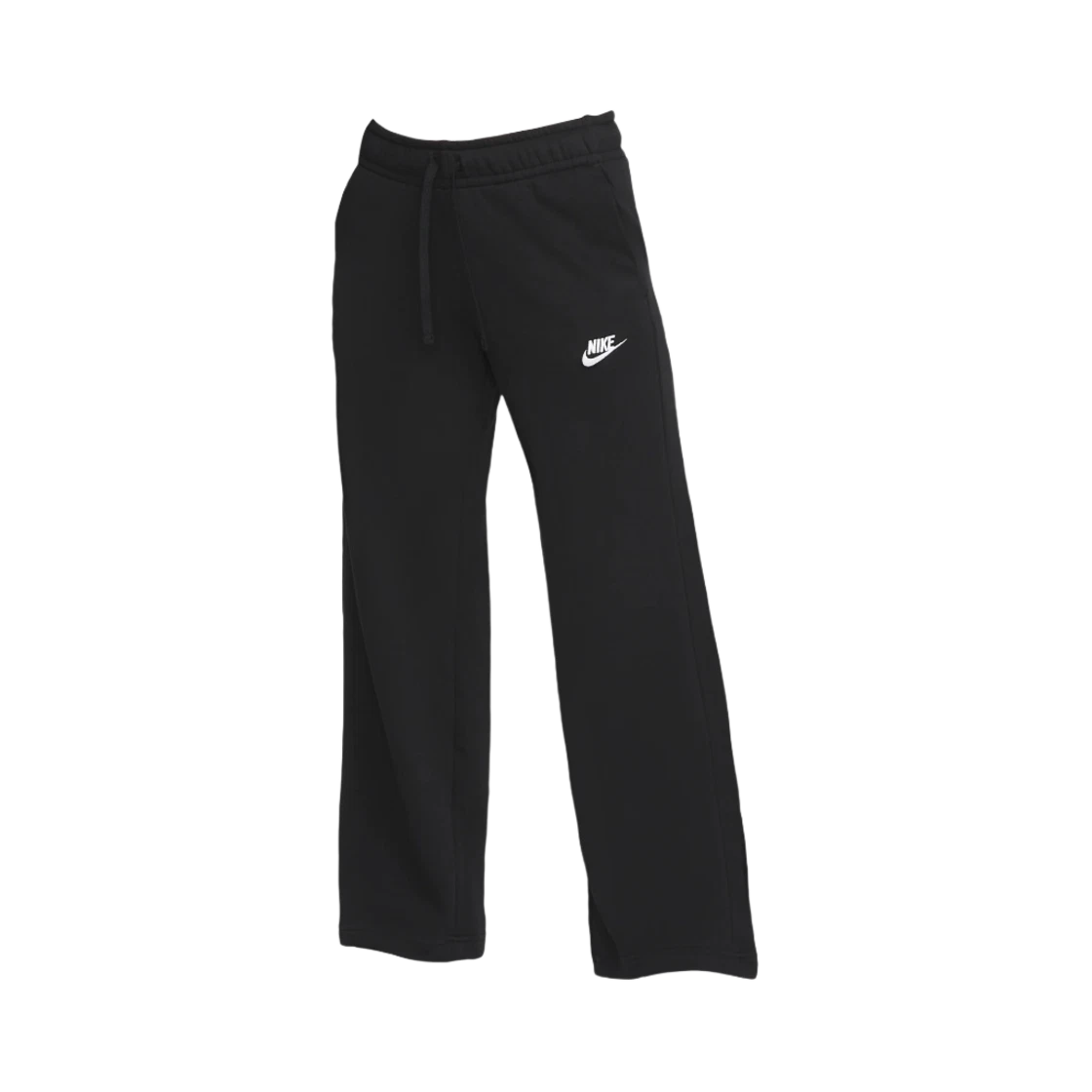 Nike (W) Nike NSW Club Fleece Mid Rise Wide Leg Track Pants Black - Asia · S