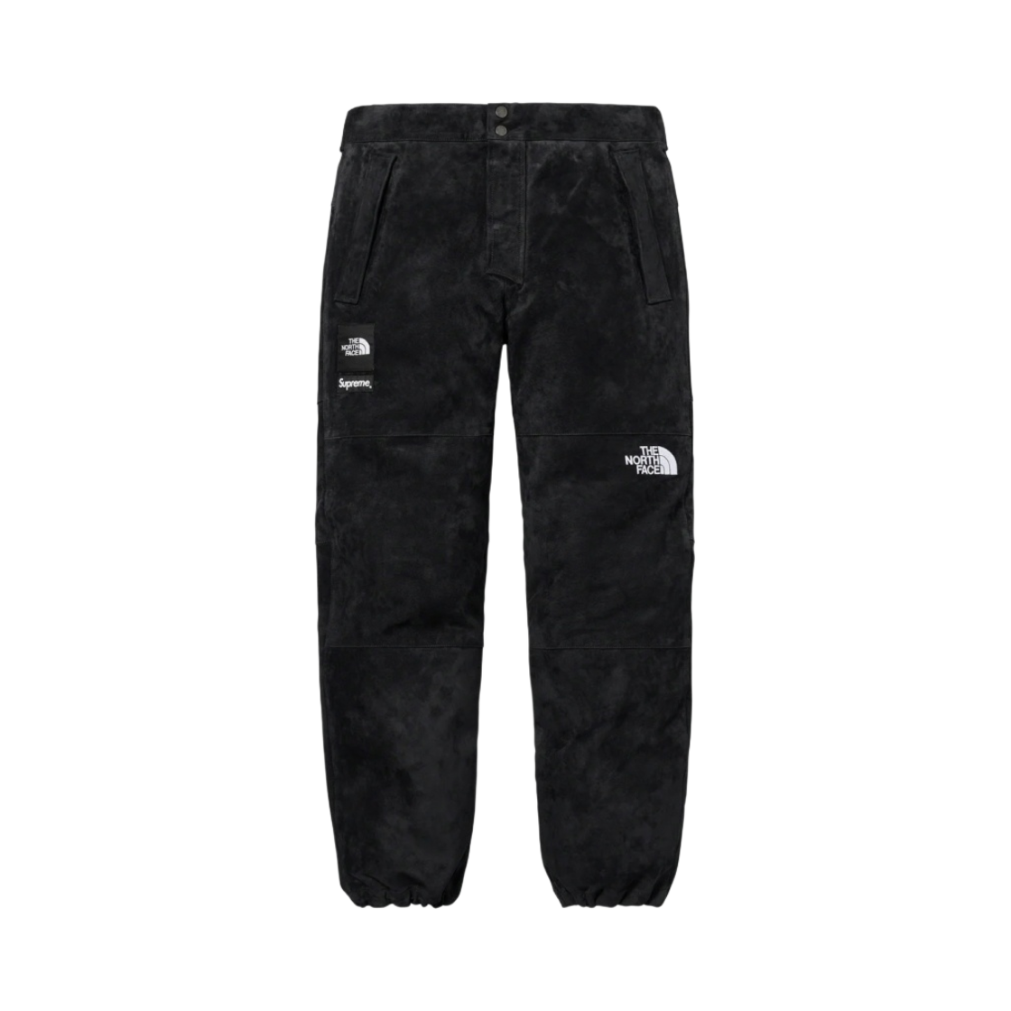 슈프림 x 노스페이스 스웨이드 마운틴 팬츠 블랙 - 23FW