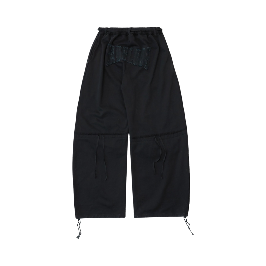 배드 블러드 로 엣지 컨벡스 조거 팬츠 블랙(Bad Blood Low Edge Convex Jogger Pants Black) - 2