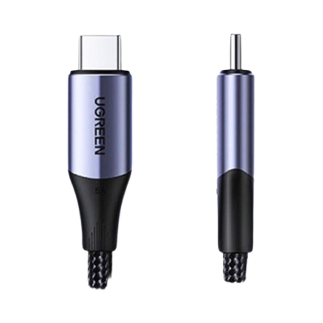 유그린 USB 3.1 Gen2 5A C to C타입 100W 고속 충전 데이터 케이블 (국내 정식 발매 제품)(Ugreen USB 3.1 Gen2 5A C to C Type 100W Fast Charging Data Cable (Korean Ver.))