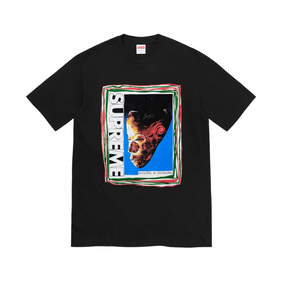 슈프림 마스크 티셔츠 블랙 - 22SS