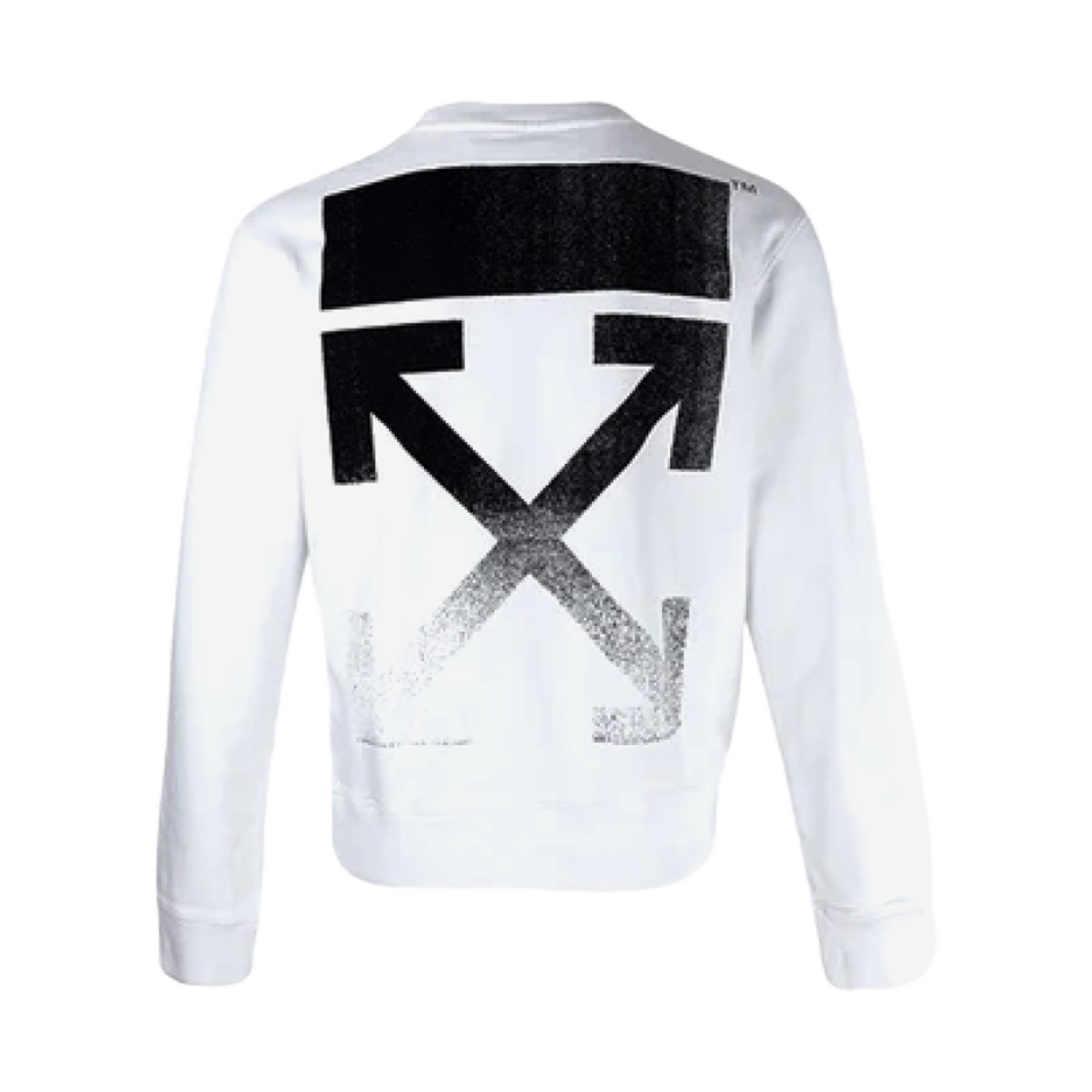 오프화이트 디그레이드 애로우 스웨트셔츠 화이트(Off-White Degrade Arrow Sweatshirt White) - 2