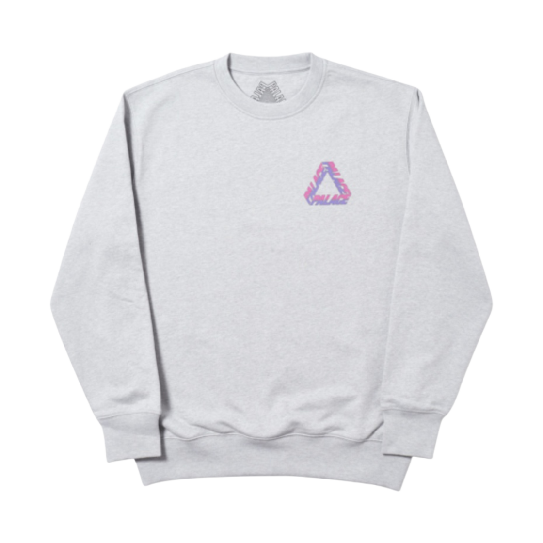 팔라스 스플릿 P3 크루넥 그레이 말 - 19FW(Palace Split P3 Crew Grey Marl - 19FW) - 2