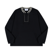 Fritur Rugby Graphic Sweatshirt Black_F251MT01