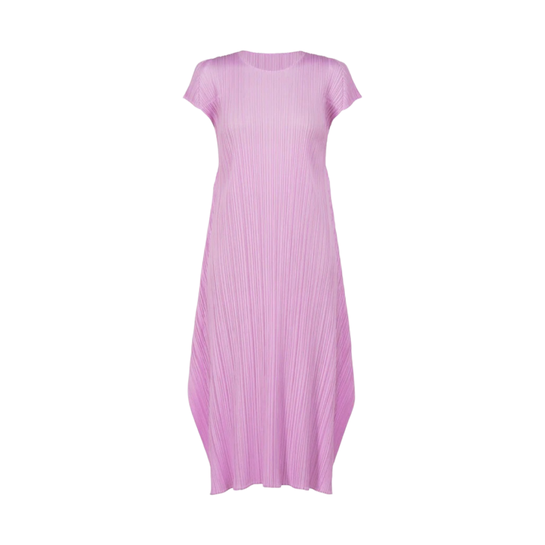 (W) 플리츠 플리즈 이세이 미야케 MC 준 A-라인 드레스 파스텔 핑크((W) Pleats Please Issey Miyake MC June A-Line Dress Pastel Pink) - 1