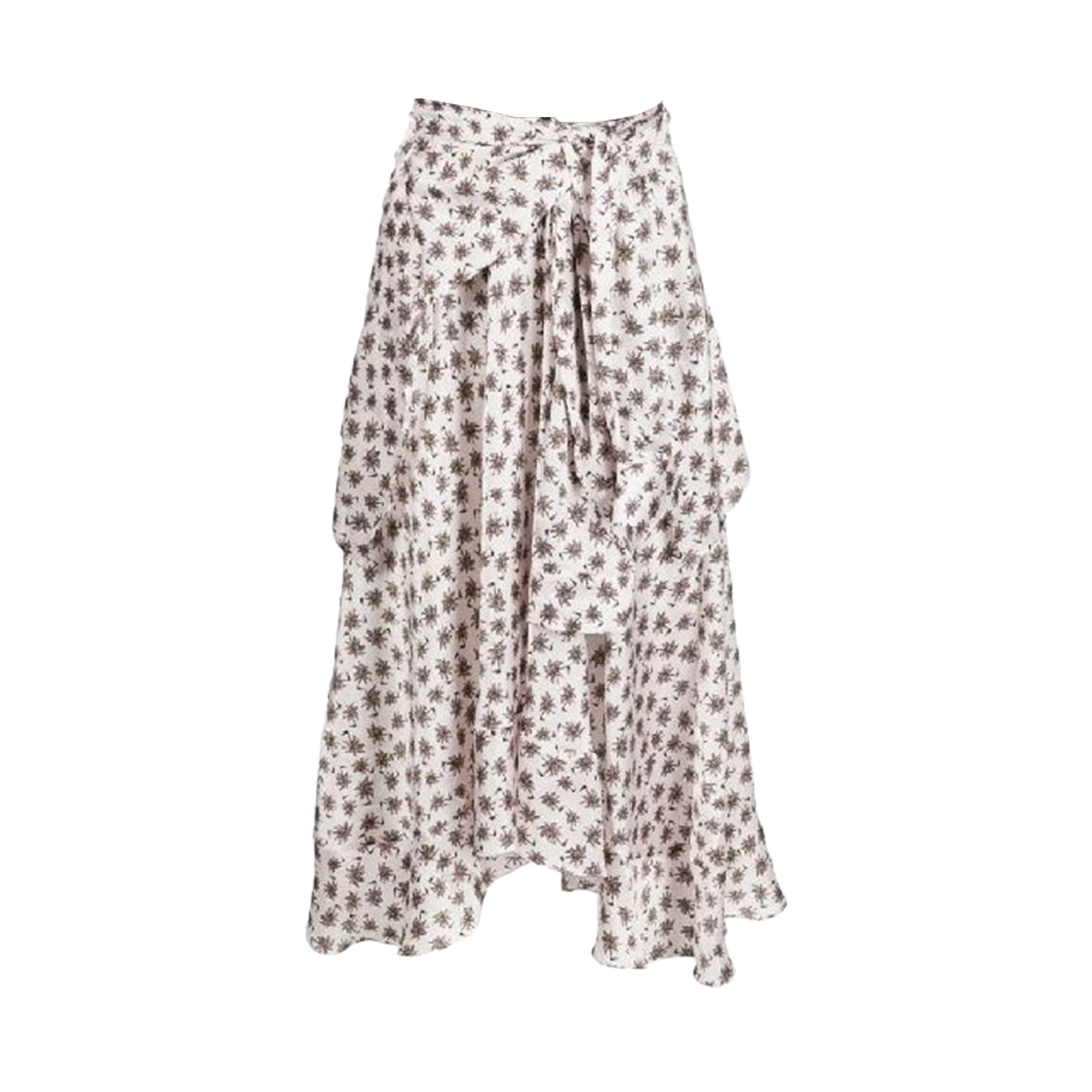 (W) 마쥬 노티드 드레스 팜 프린트 미니 팜((W) Maje Knotted Dress with Palm Print Mini Palm)