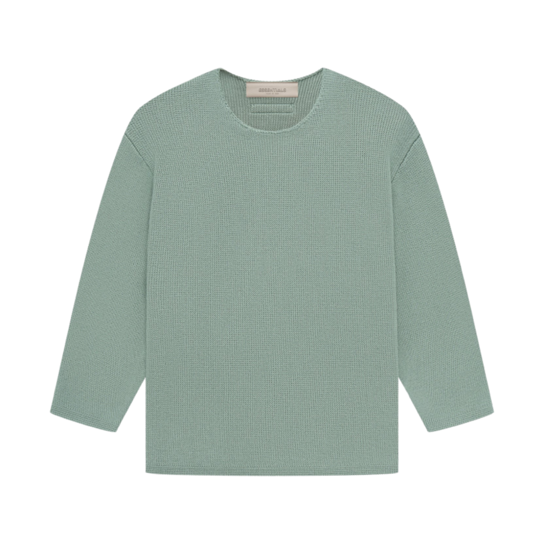 (키즈) 에센셜 로넥 니트 스웨터 시카모어 - 23SS((Kids) Essentials Rawneck Knit Sweater Sycamore - 23SS) - 1