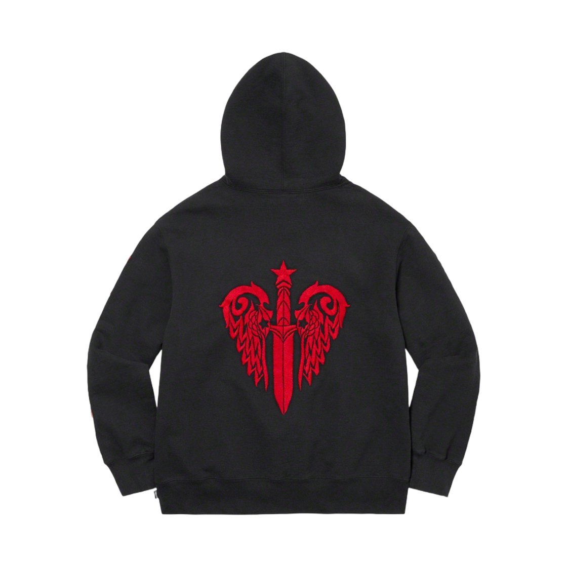 슈프림 더 그레이트 차이나 월 소드 후드 스웨트셔츠 블랙 - 22FW(Supreme The Great China Wall Sword Hooded Sweatshirt Black - 22FW) - 2