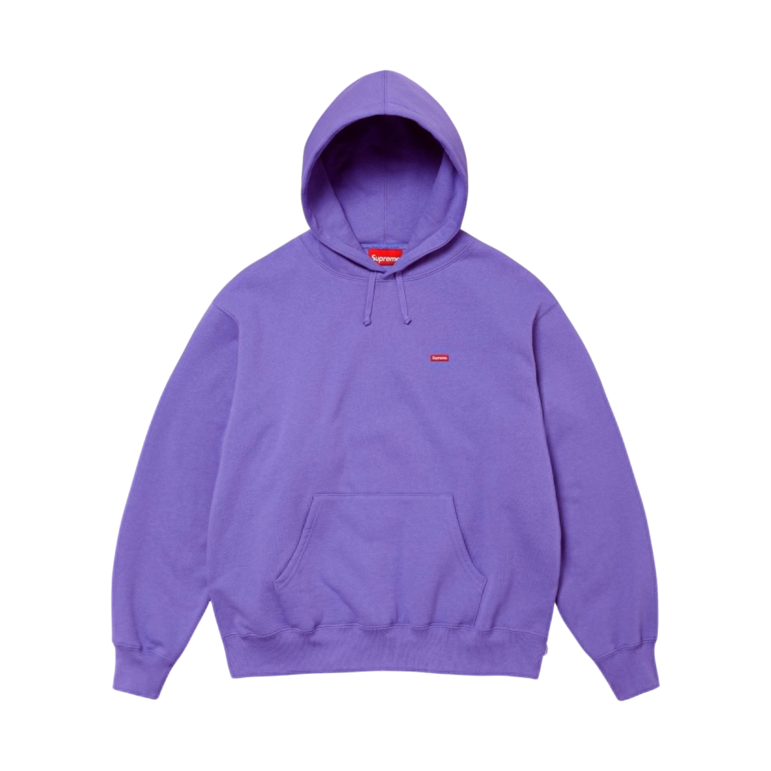 슈프림 스몰 박스 후드 스웨트셔츠 라이트 퍼플 - 24FW(Supreme Small Box Hooded Sweatshirt Light Purple - 24FW) - 1