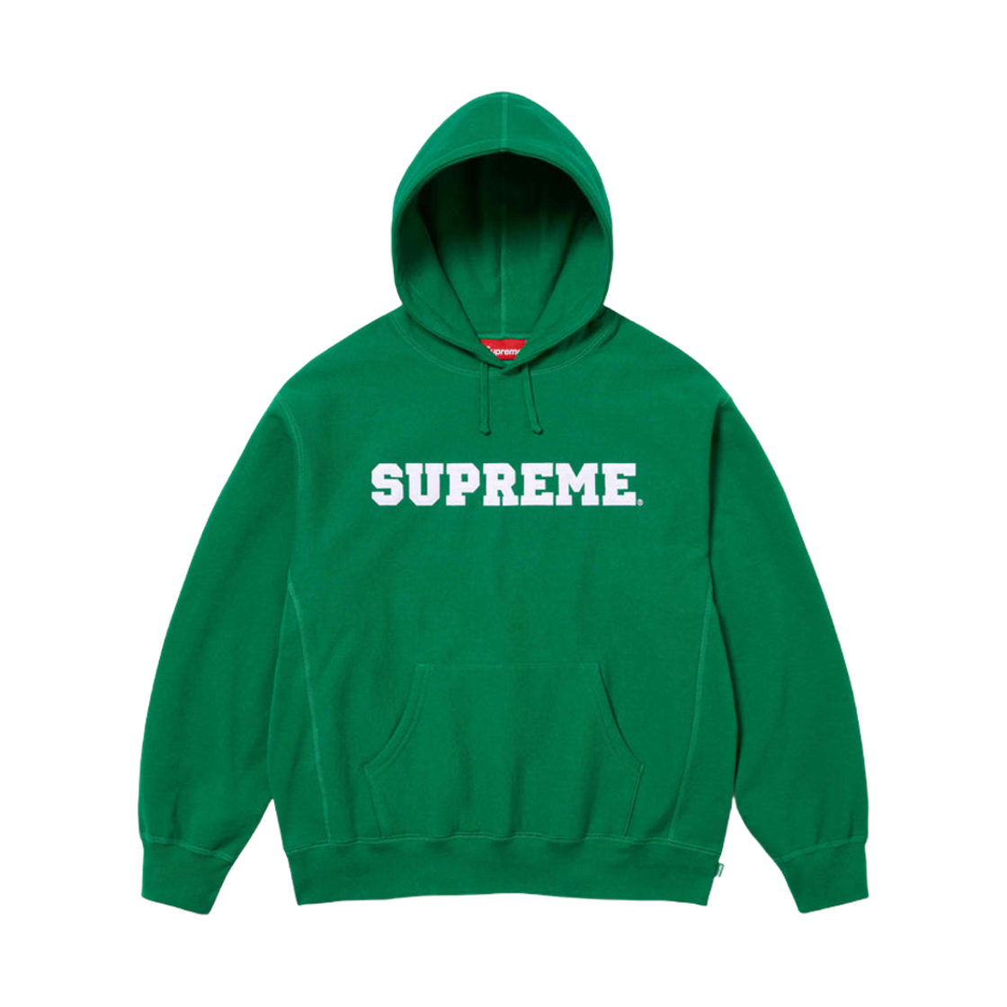 슈프림 컬리지에이트 후드 스웨트셔츠 다크 그린 - 24SS