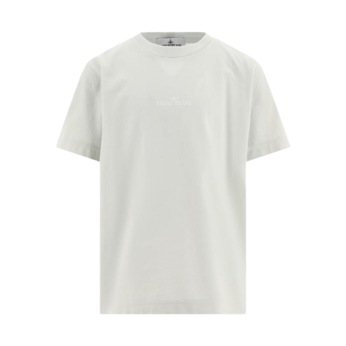 (키즈) 스톤 아일랜드 21053 '드롭 샷 원' 프린트 티셔츠 라이트 그레이 - 23SS((Kids) Stone Island 21053 'Drop Shot One' Print T-Shirt Light Grey - 23SS) - 1