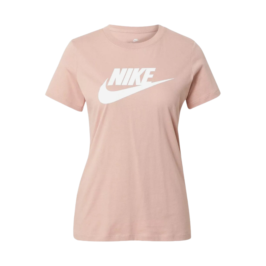 (W) 나이키 NSW 에센셜 티셔츠 핑크 - US/EU((W) Nike NSW Essential T-Shirt Pink - US/EU) - 1