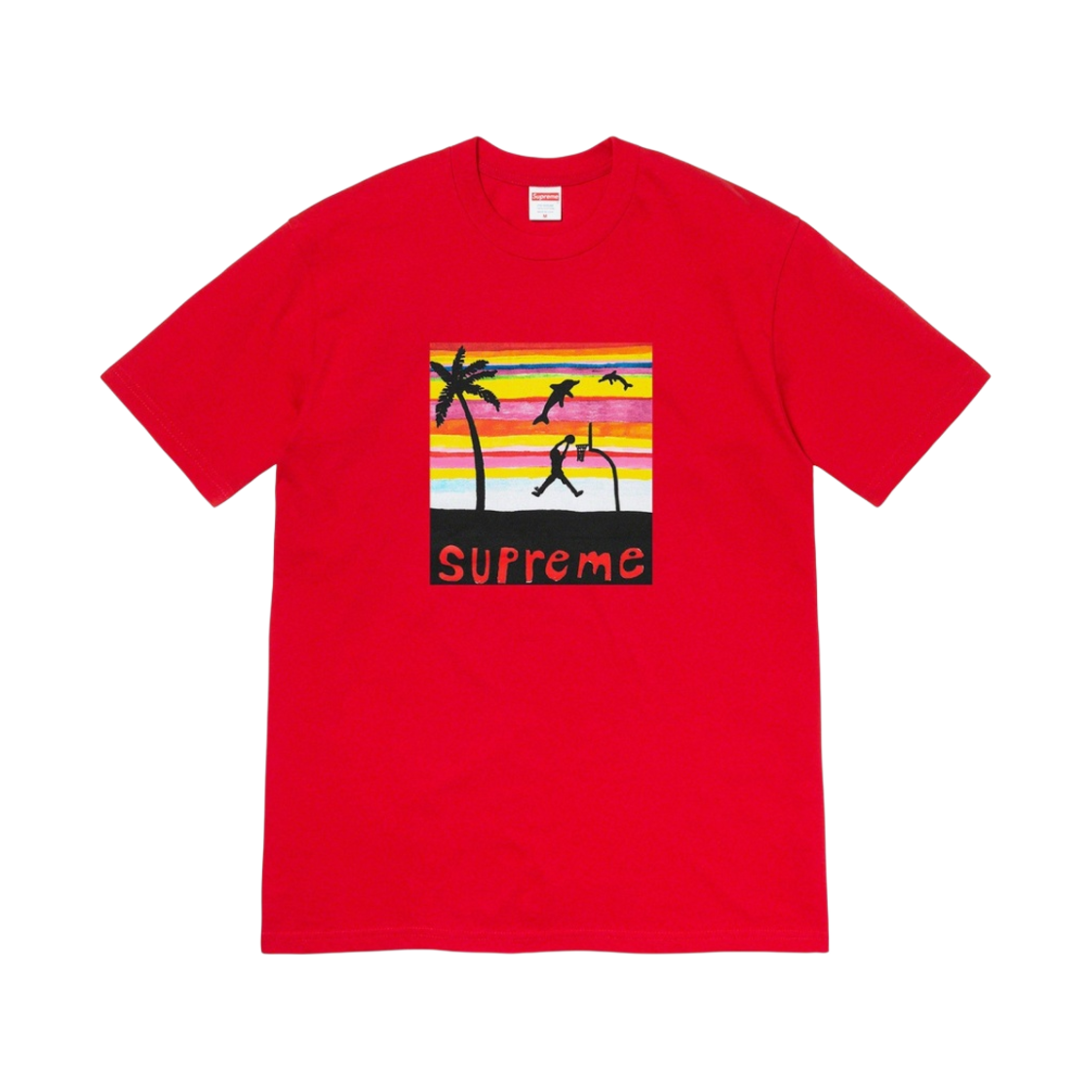 슈프림 덩크 티셔츠 레드 - 21SS(Supreme Dunk T-Shirt Red - 21SS) - 1
