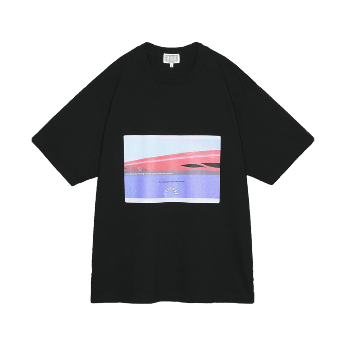카브엠트 AS P_락2 티셔츠 블랙 - 25SS