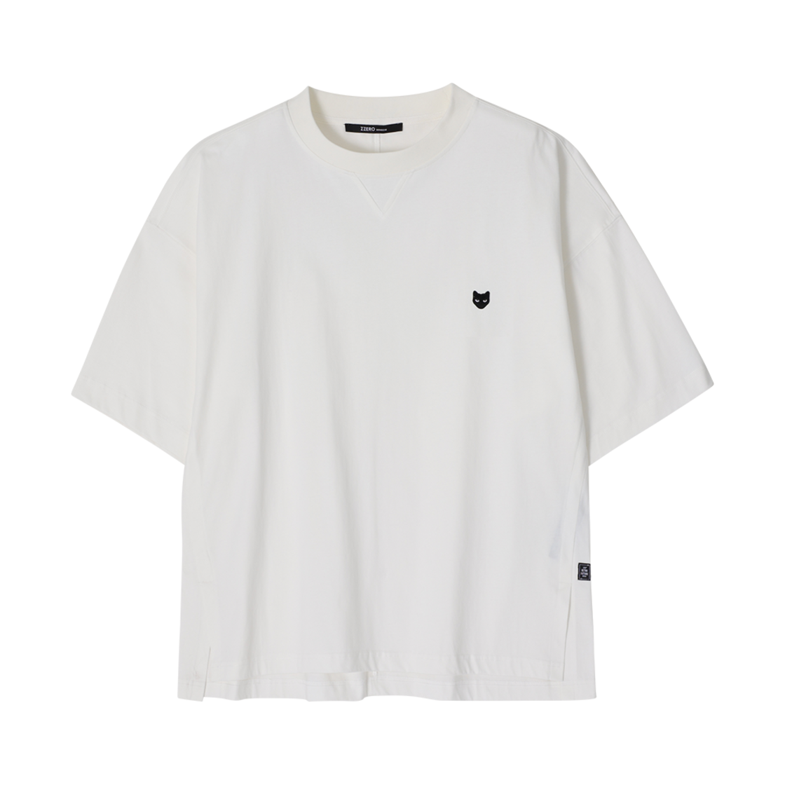 송지오 지제로 코쿤 오버드롭 티셔츠 화이트