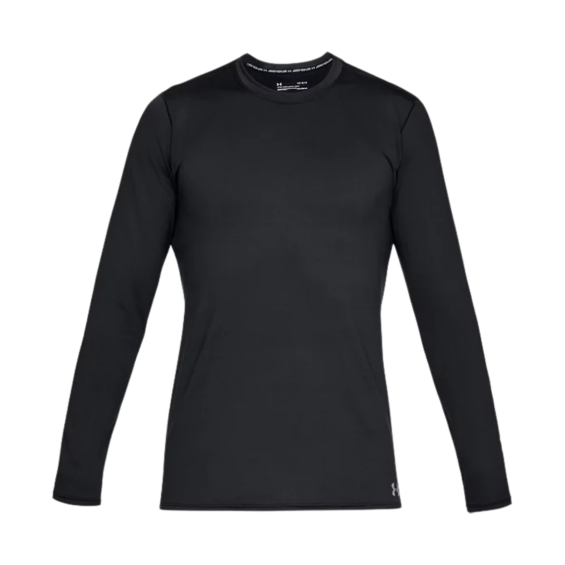 1332491-001 Under Armour ColdGear Fitted Crew Black Steel
