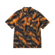 Stussy Fur Print Shirt Tiger