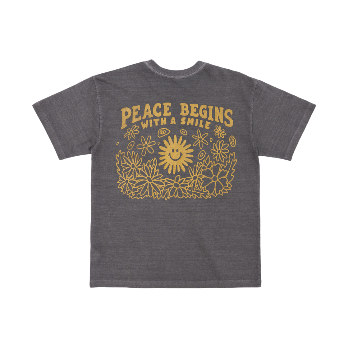 25SS002 Bigwave Collective Peace Again Pigment Tee