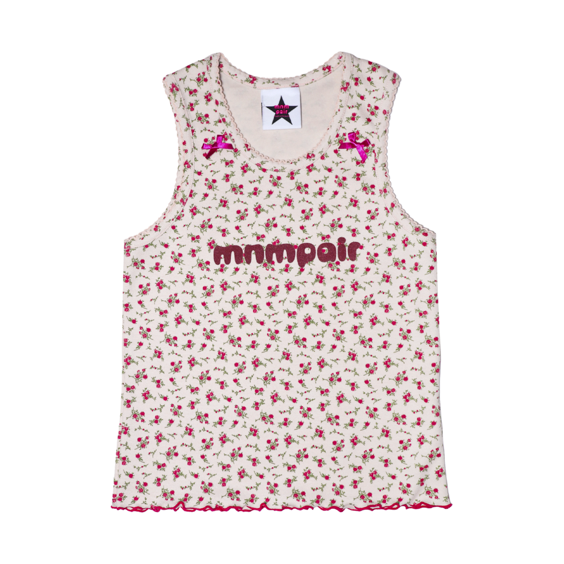 미니멀페어 플로랄 슬리브리스(mnmpair Floral Sleeveless)