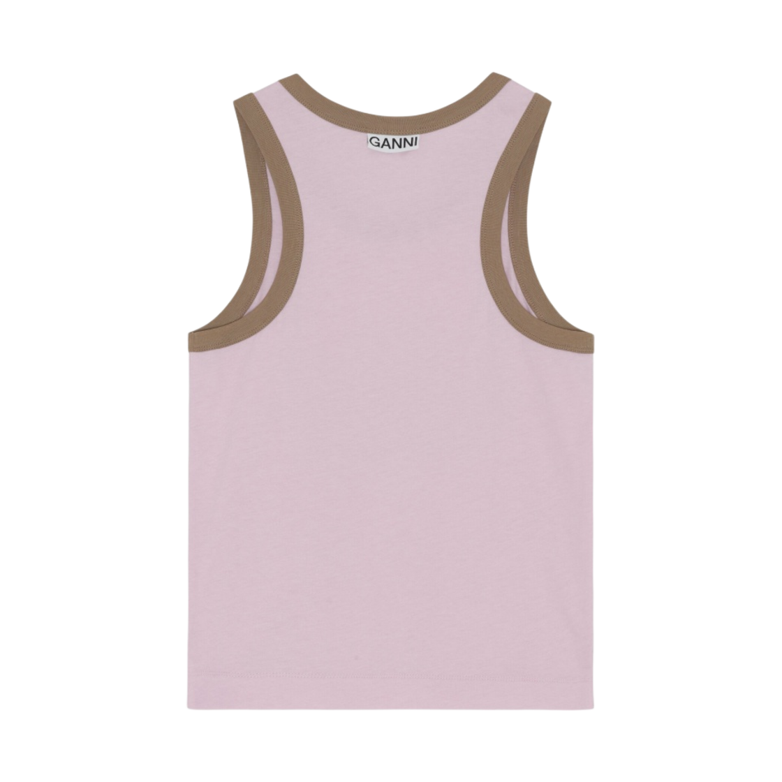 (W) 가니 코펜하겐 탱크탑 윈섬 오어키드((W) Ganni Copenhagen Tank Top Winsome Orchid) - 2